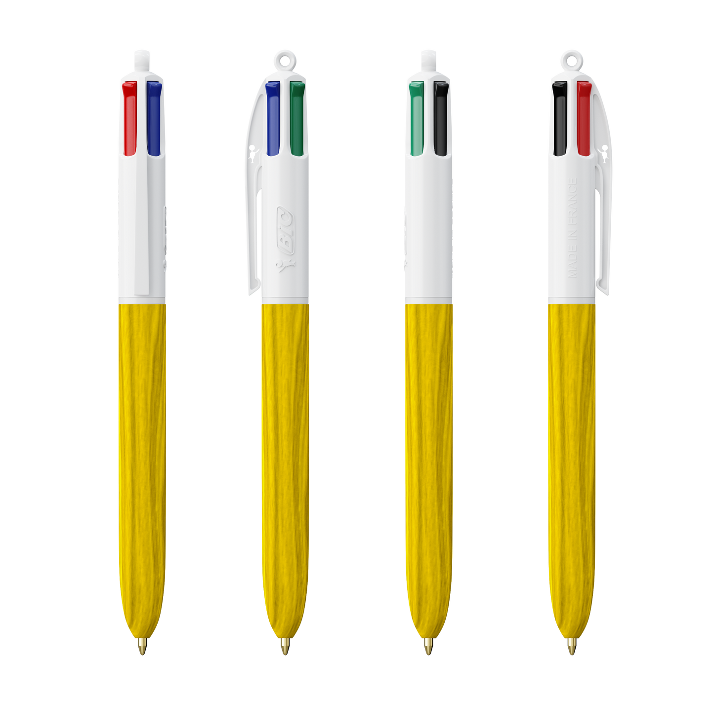 Blanc - bois jaune