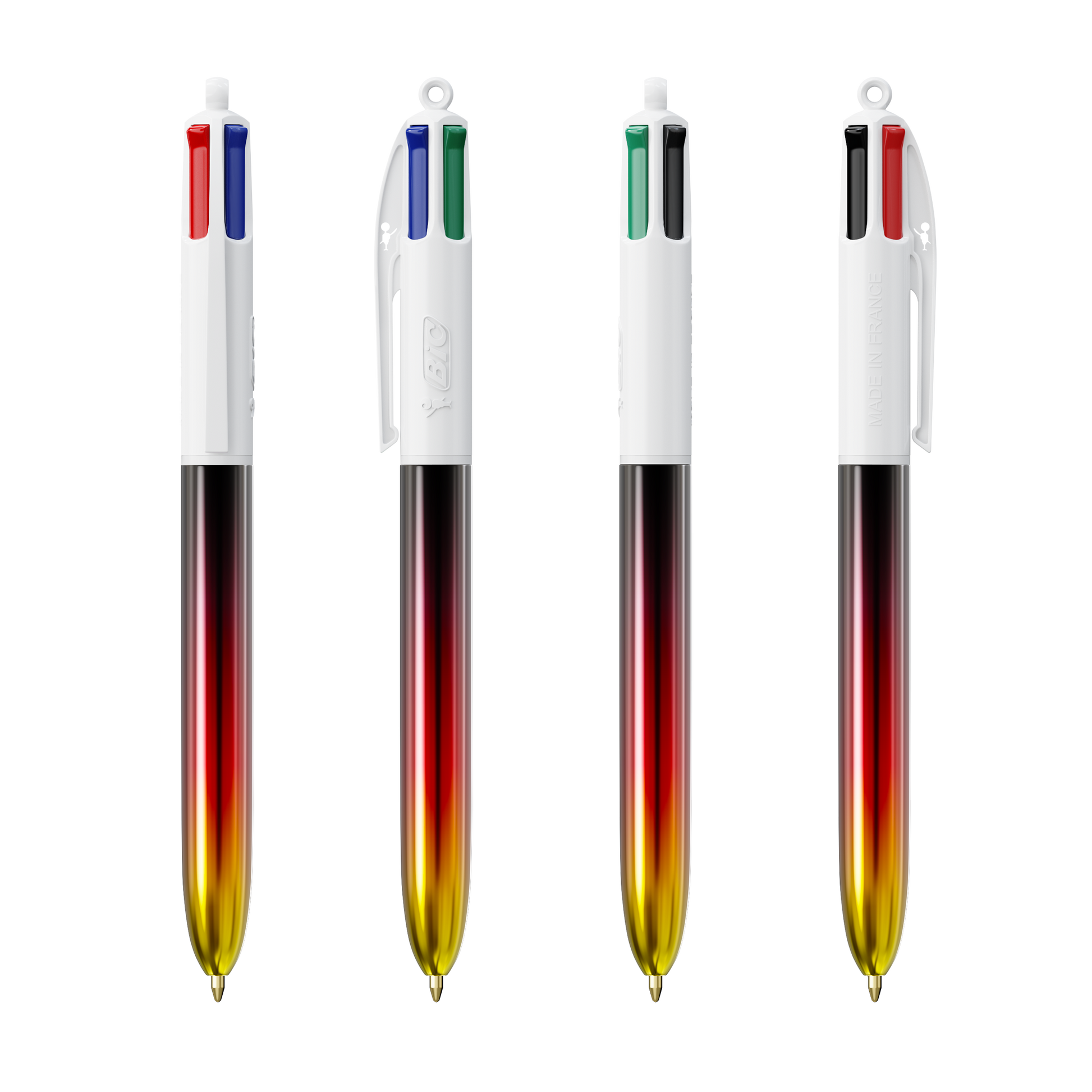 Blanc - Noir - Rouge - Jaune