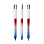Bleu - argent - rouge