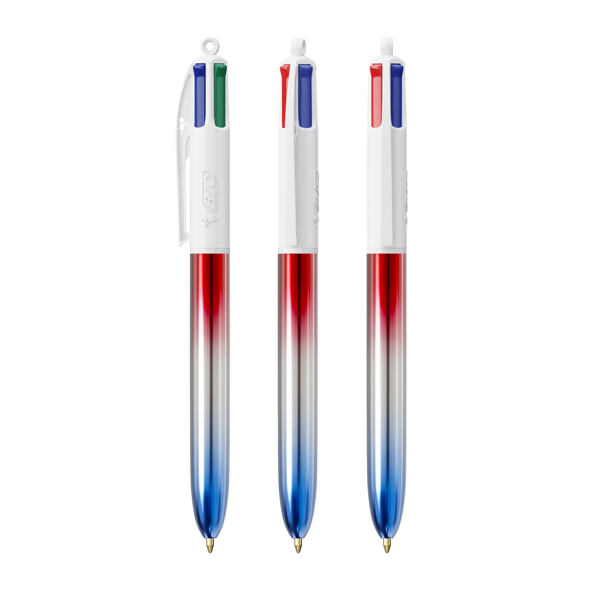 Bleu - argent - rouge
