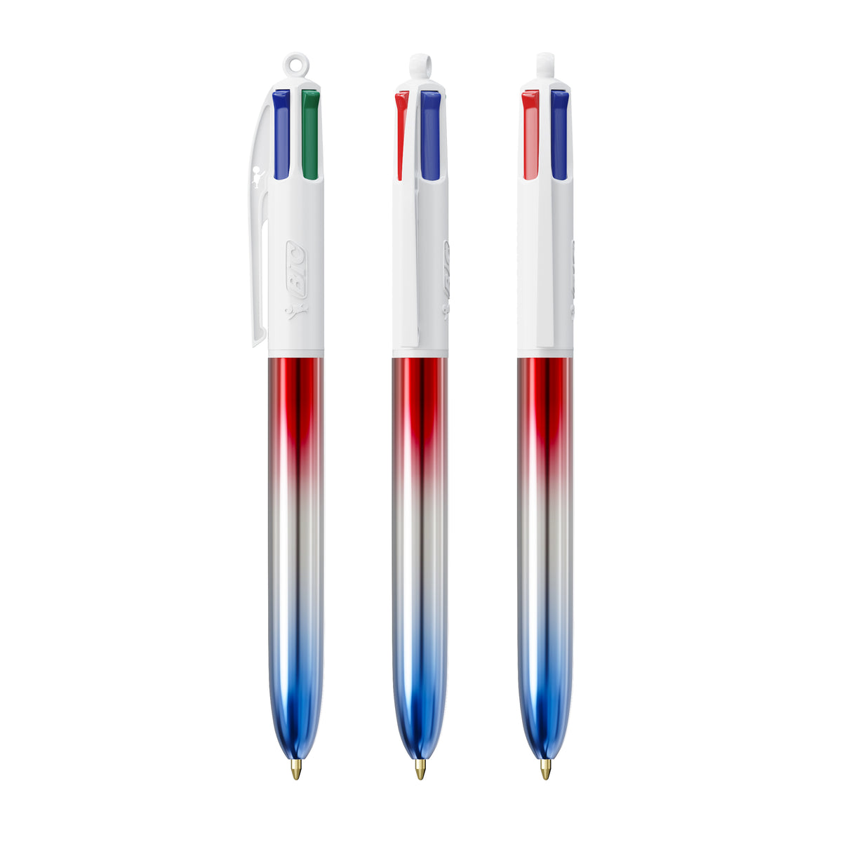 Bleu - argent - rouge