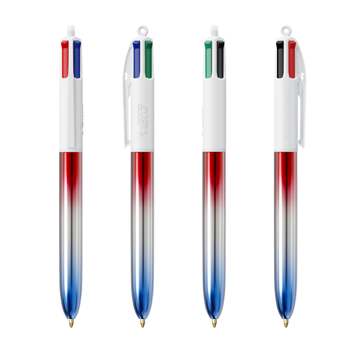 Bleu - argent - rouge