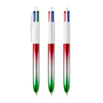 Vert - argent - rouge