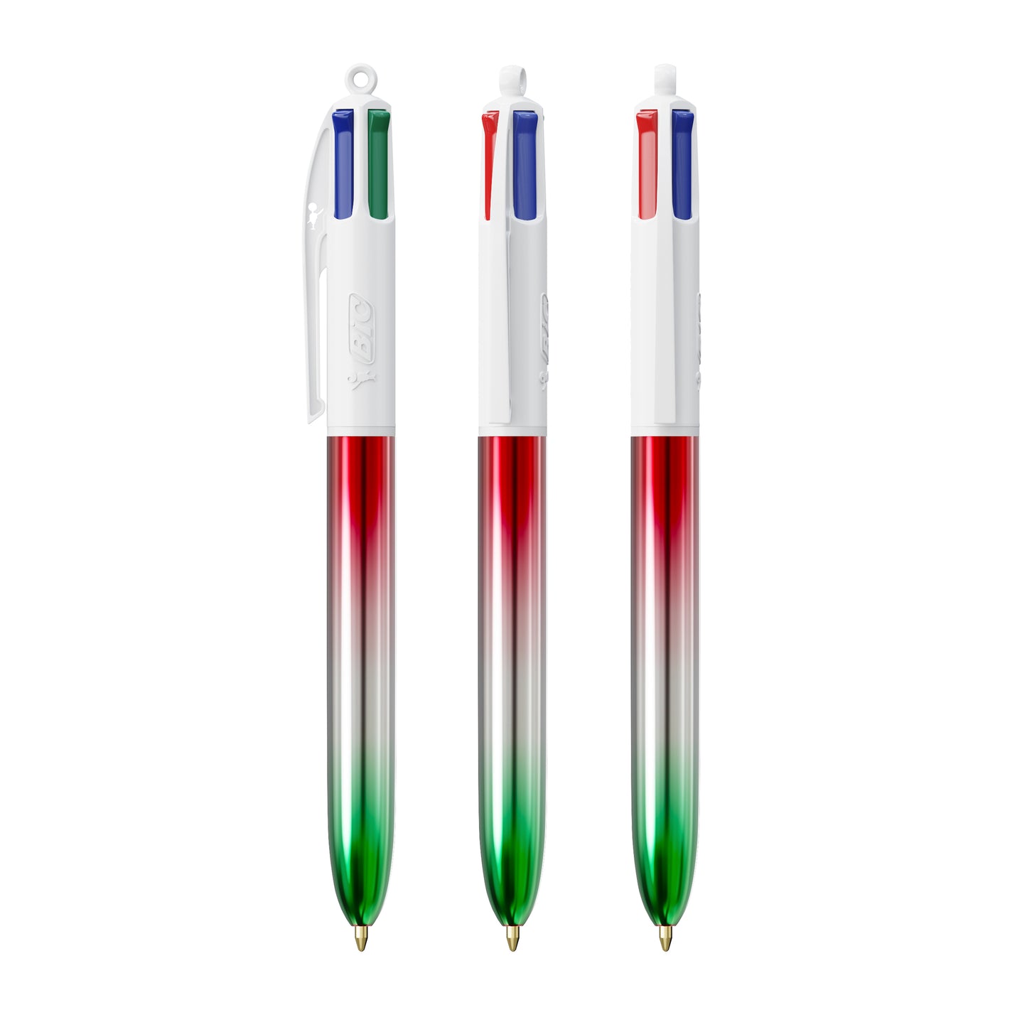Vert - argent - rouge