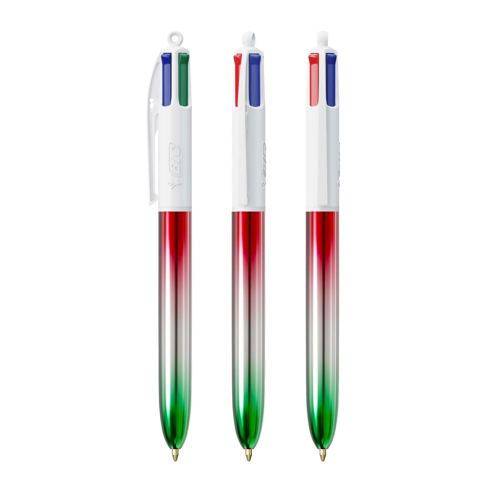 Vert - argent - rouge