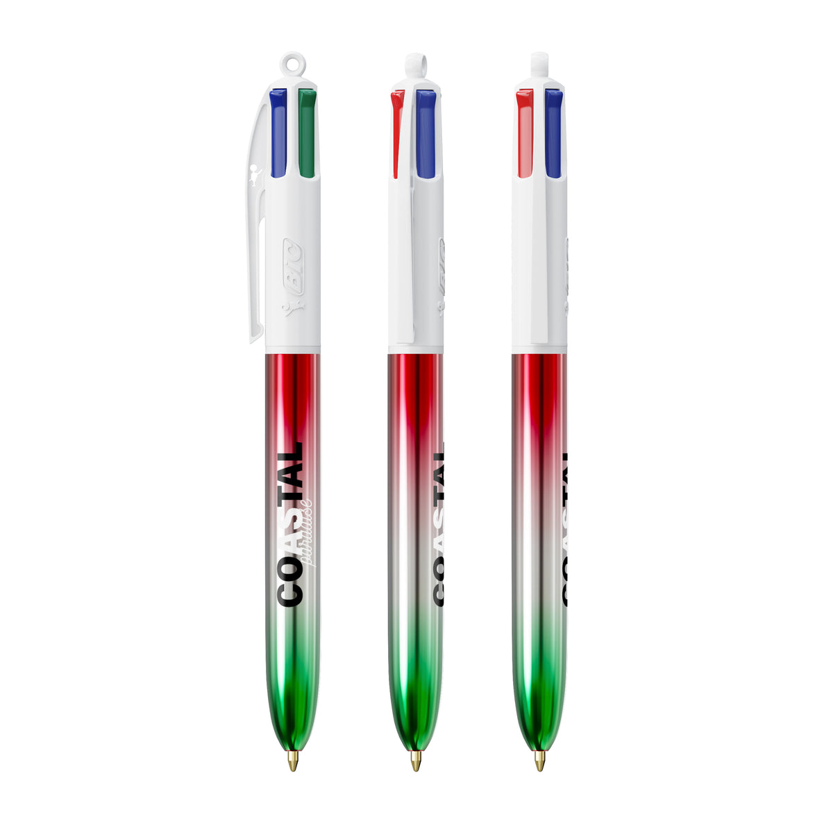 Vert - argent - rouge