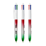 Vert - argent - rouge