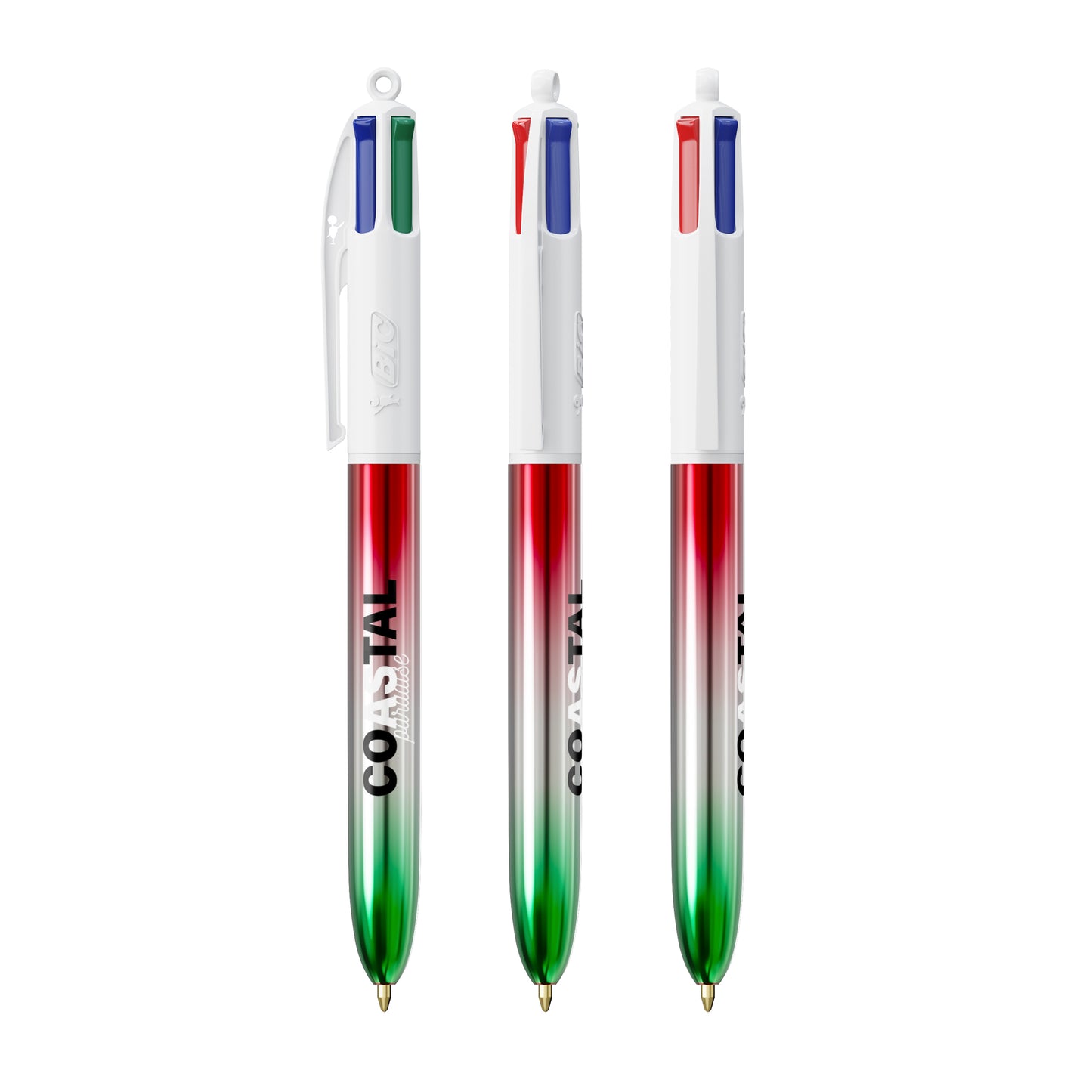Vert - argent - rouge
