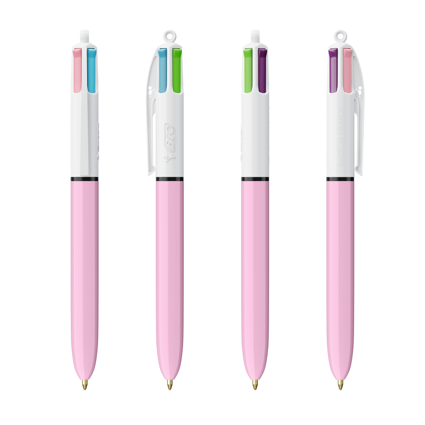 Blanc/Violet Pastel
