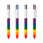 Blanc/ Arc-en-ciel