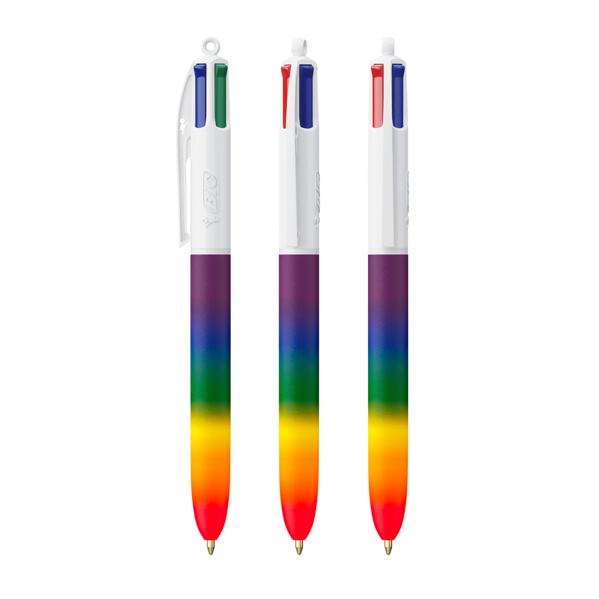 Blanc/ Arc-en-ciel