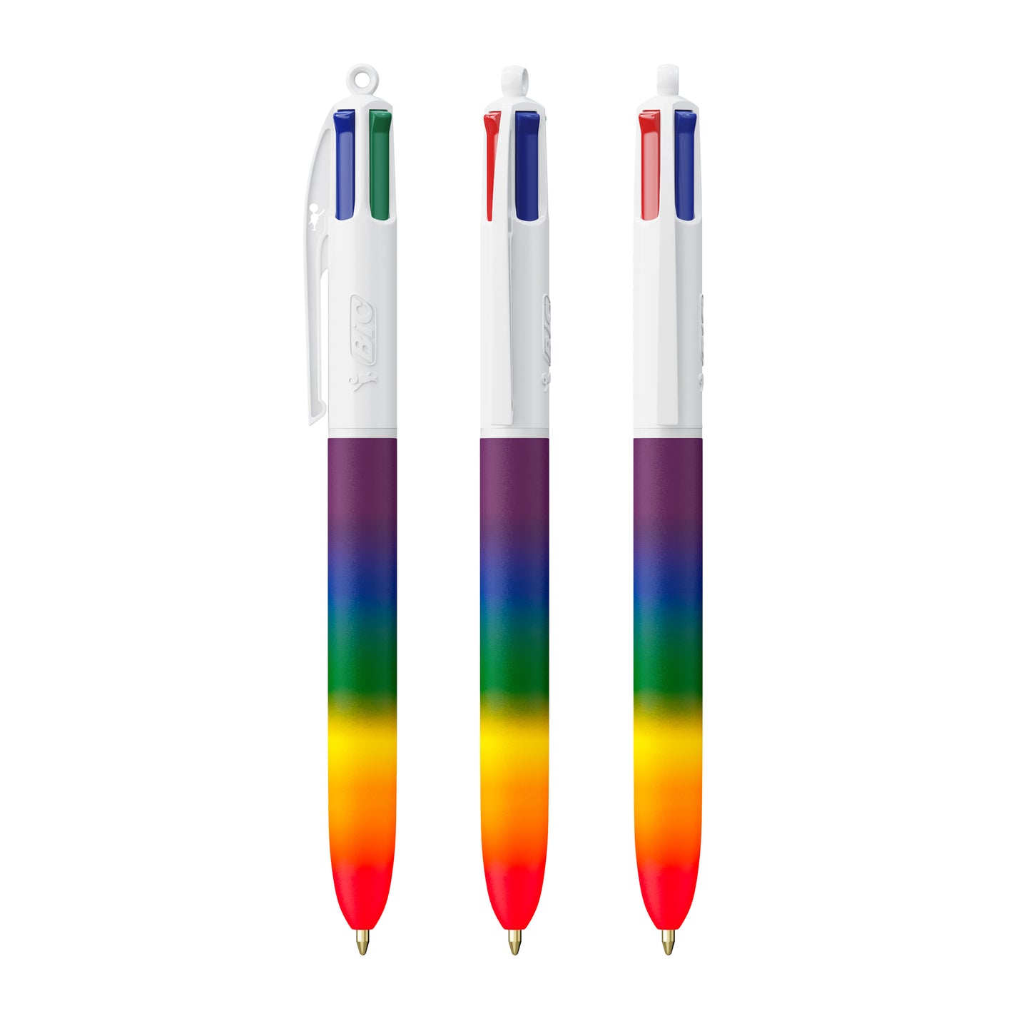 Blanc/ Arc-en-ciel