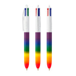 Blanc/ Arc-en-ciel
