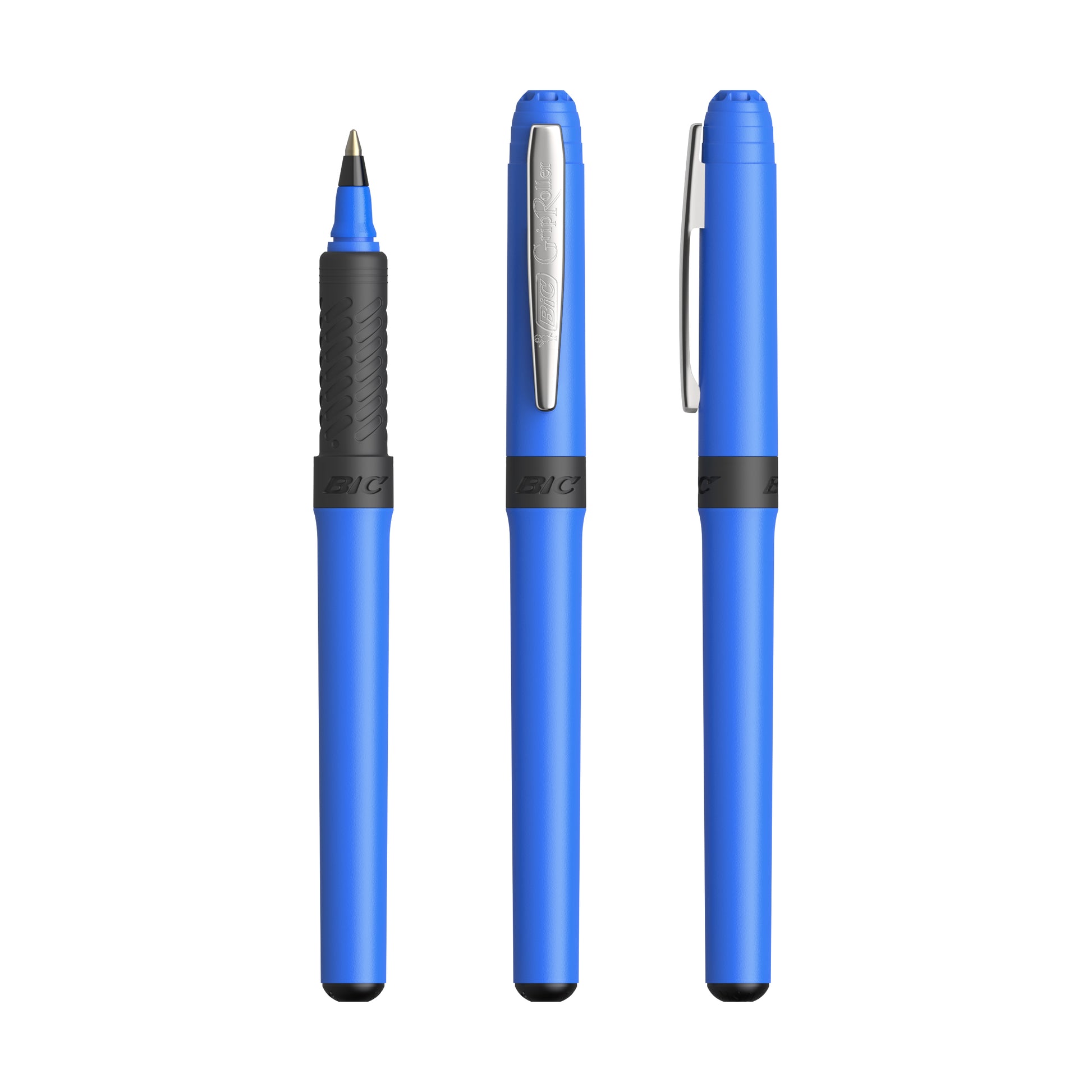 Bleu clair - Chrome - encre noire