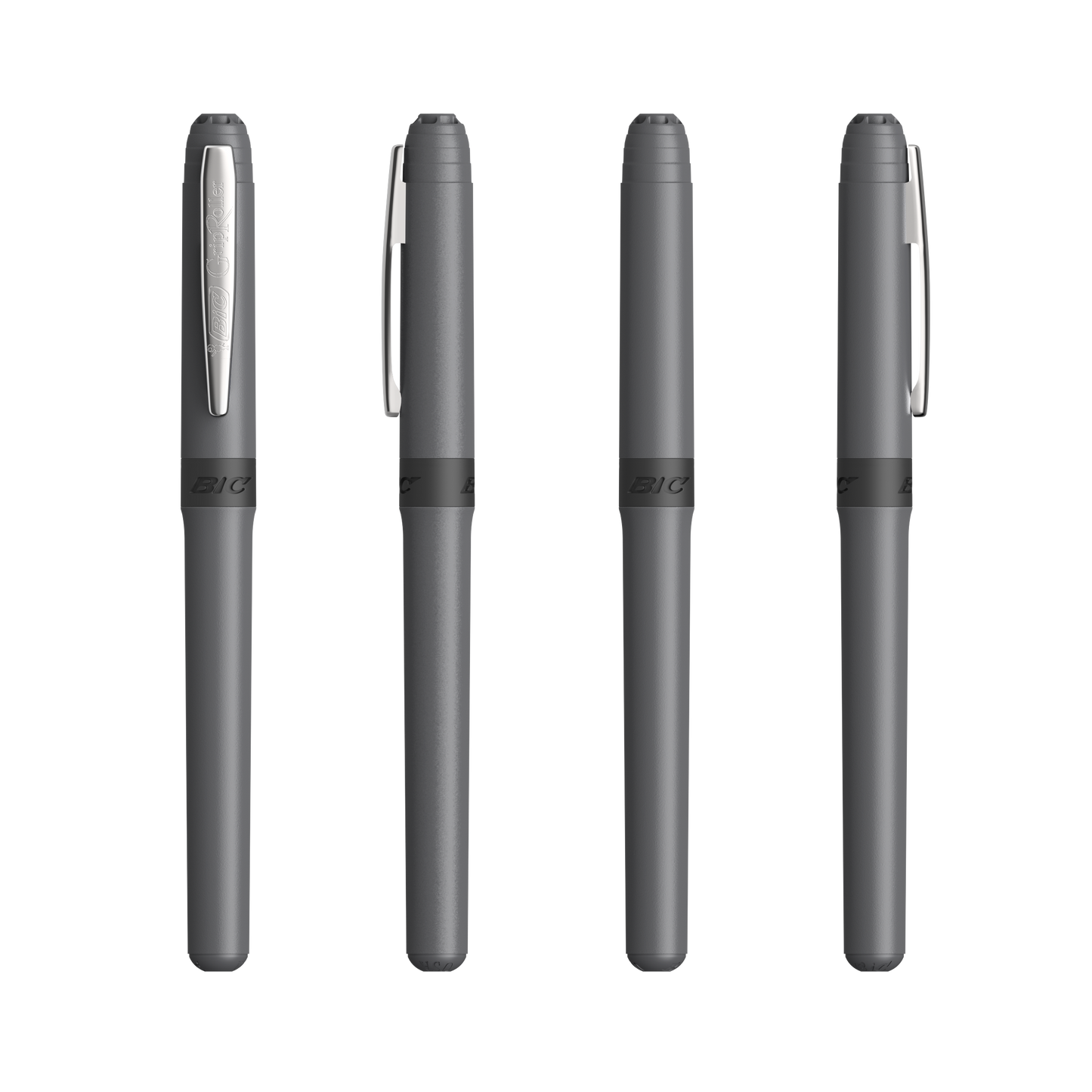 Gris foncé - Chrome - encre noire