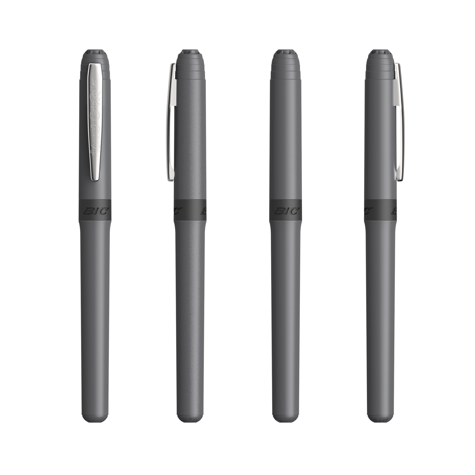 Gris foncé - Chrome - encre noire
