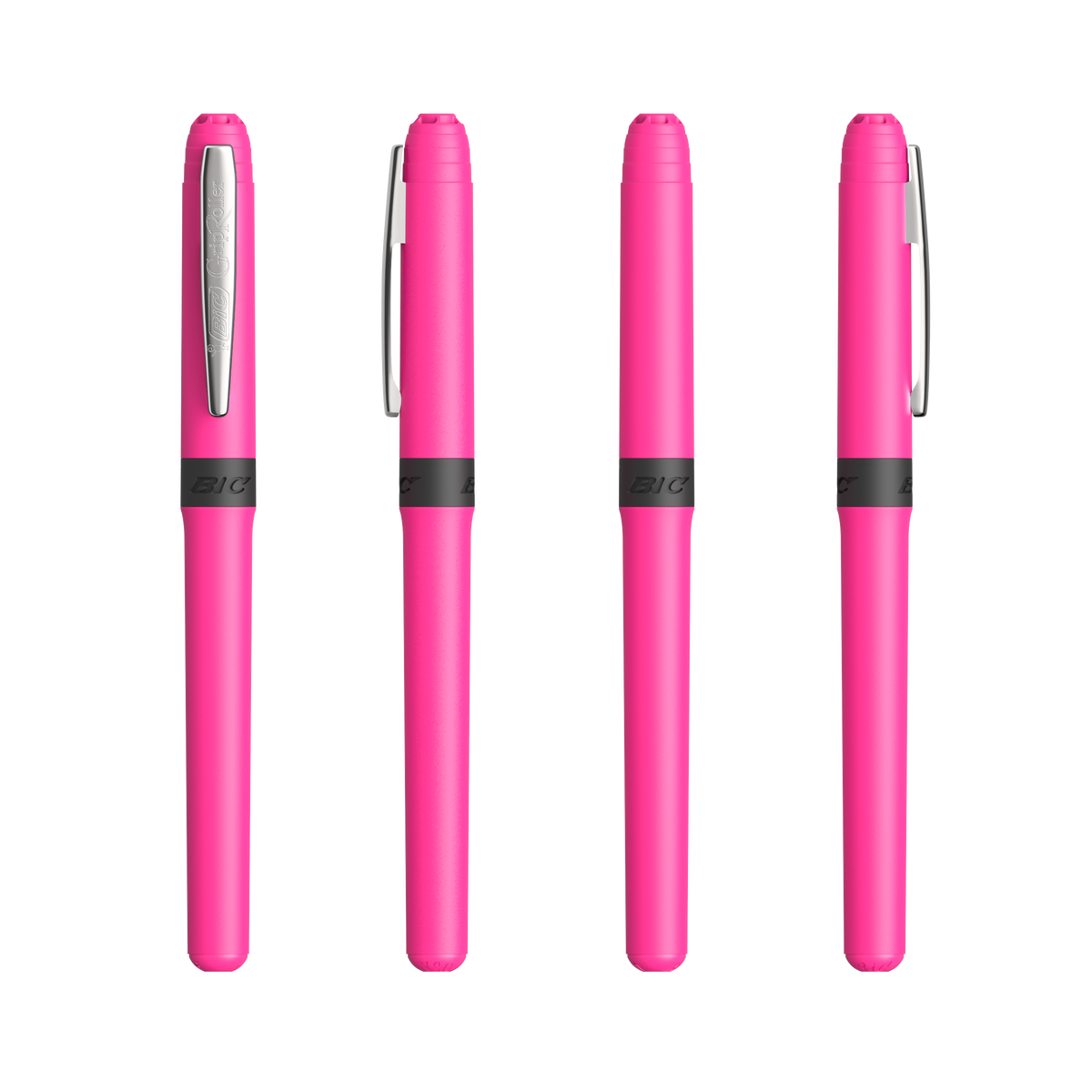 Pink - Chrome - encre noire