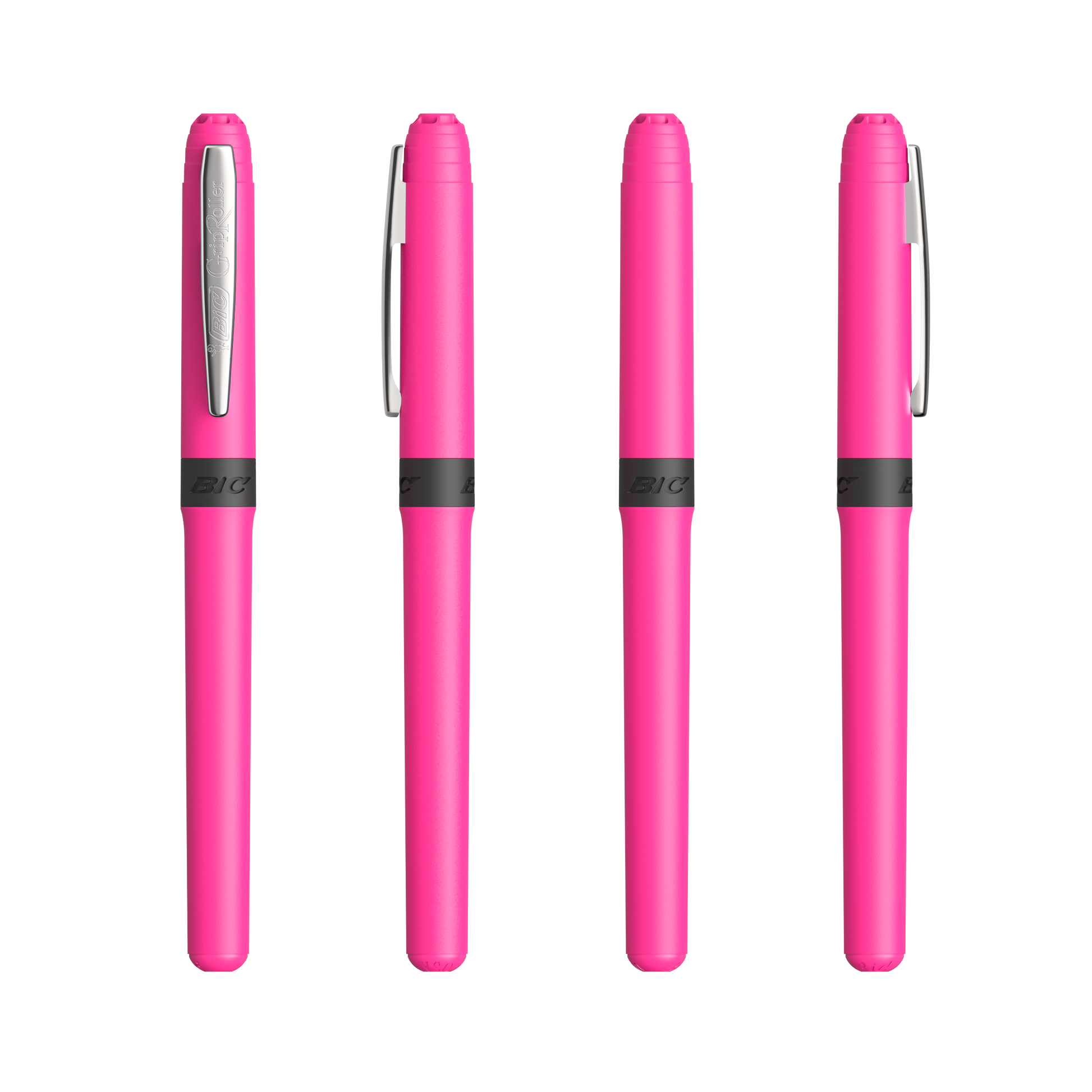 Pink - Chrome - encre noire