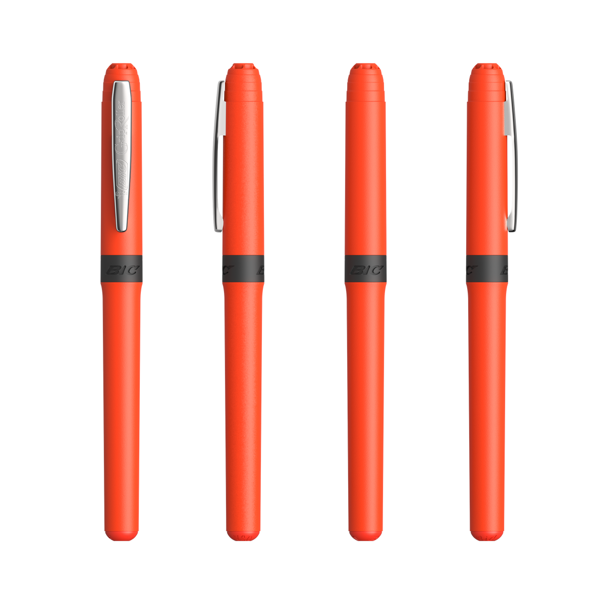Orange - Chrome - encre noire