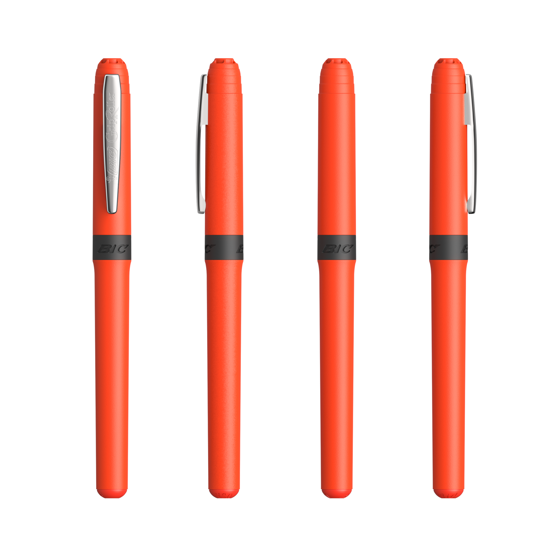 Orange - Chrome - encre noire