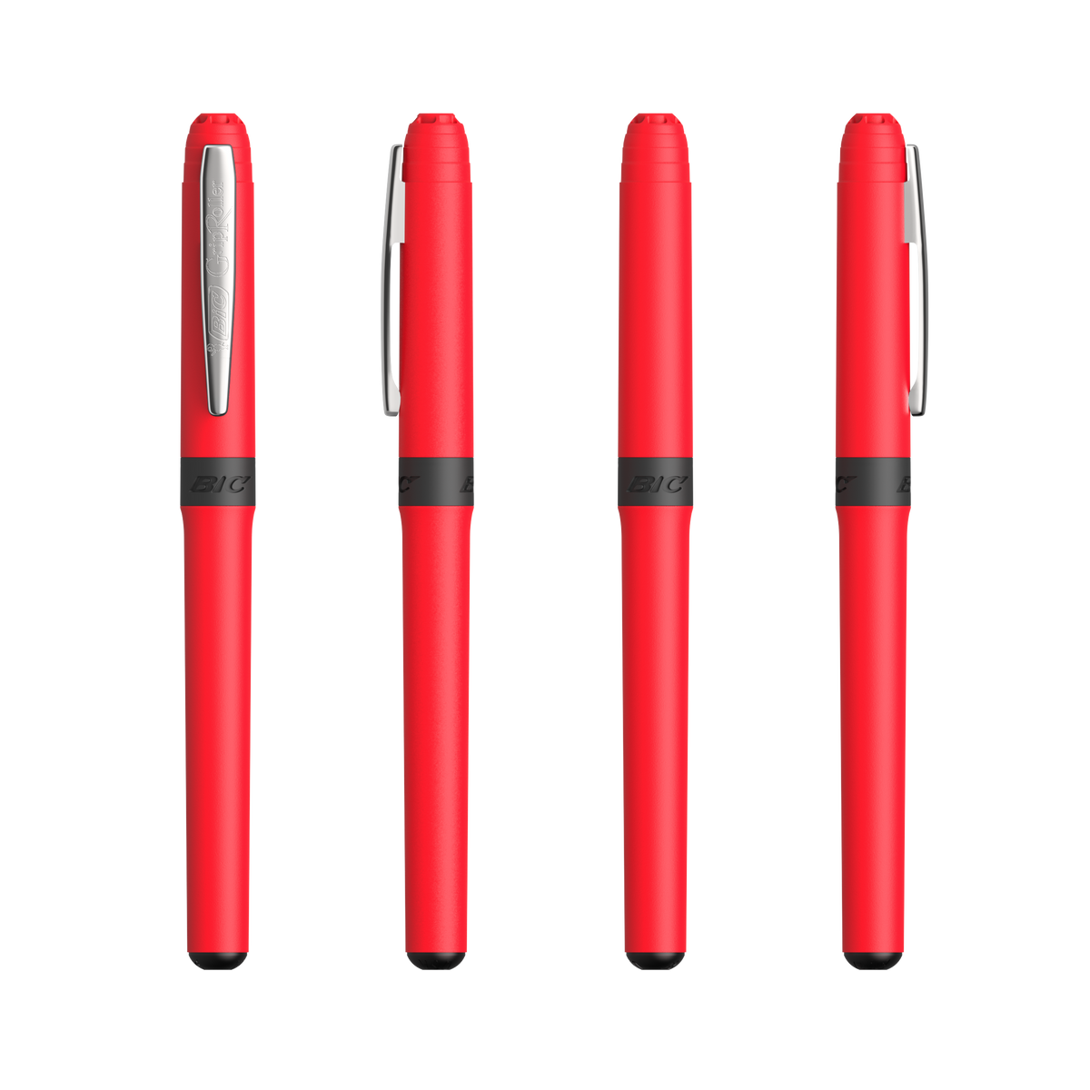 Red - Chrome - encre noire