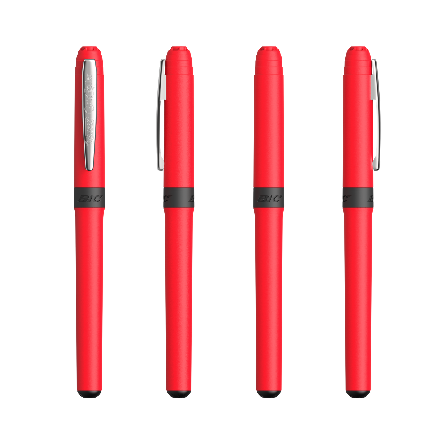 Red - Chrome - encre noire