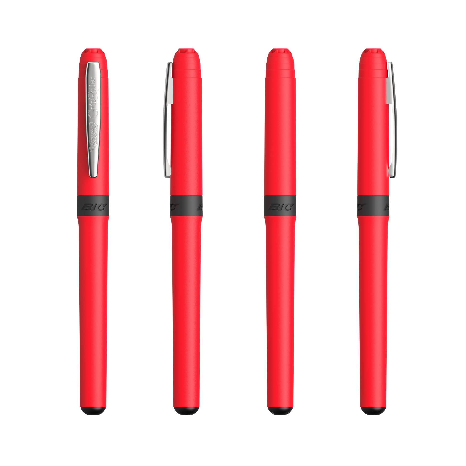 Red - Chrome - encre noire