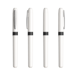 Blanc - Chrome - encre noire