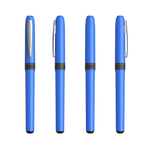 Bleu clair - Chrome - encre noire