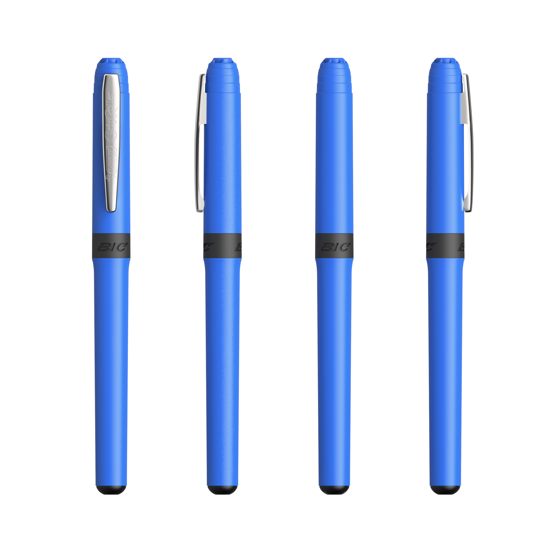 Bleu clair - Chrome - encre noire