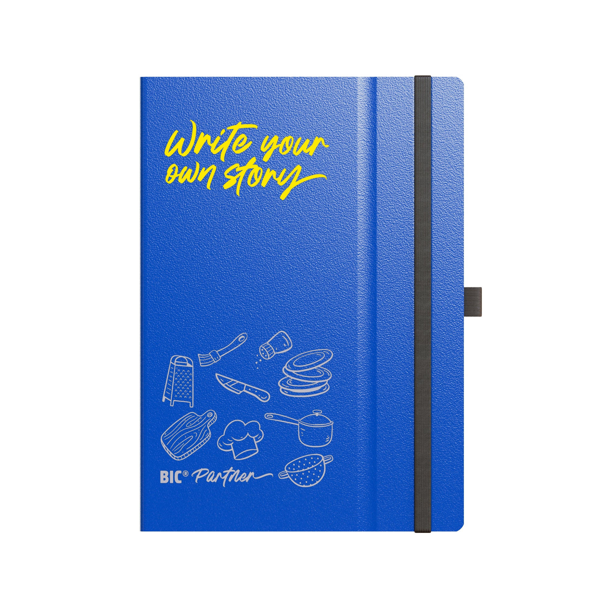 Blue Navy Lined Paper