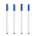 Blanc / Bleu / Encre Bleue