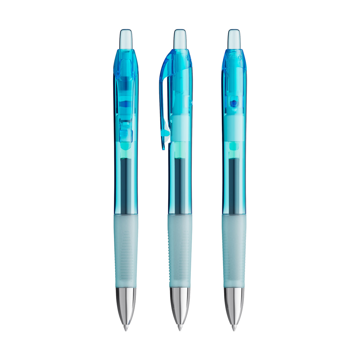 Bleu clair - encre bleue