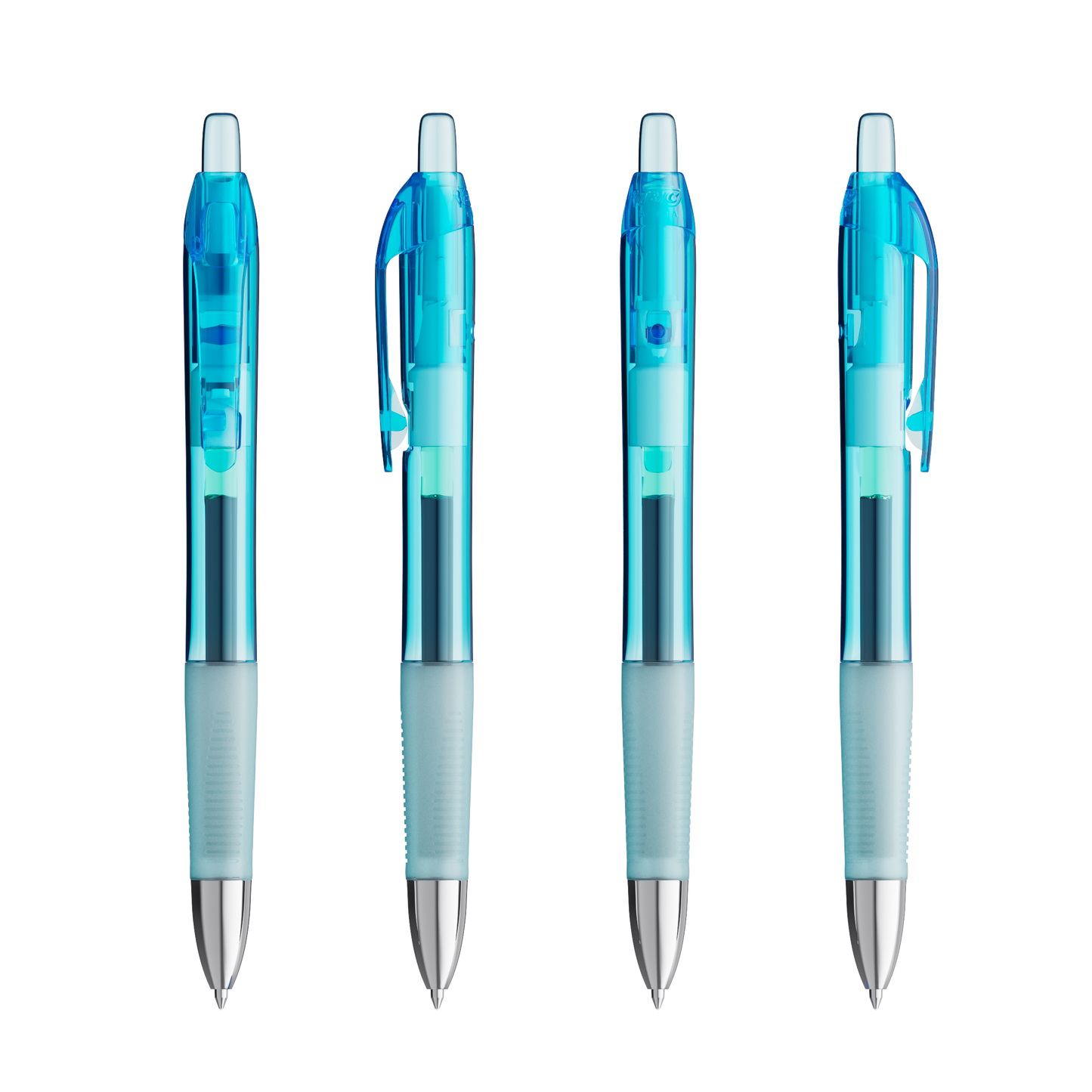 Bleu clair - encre noire