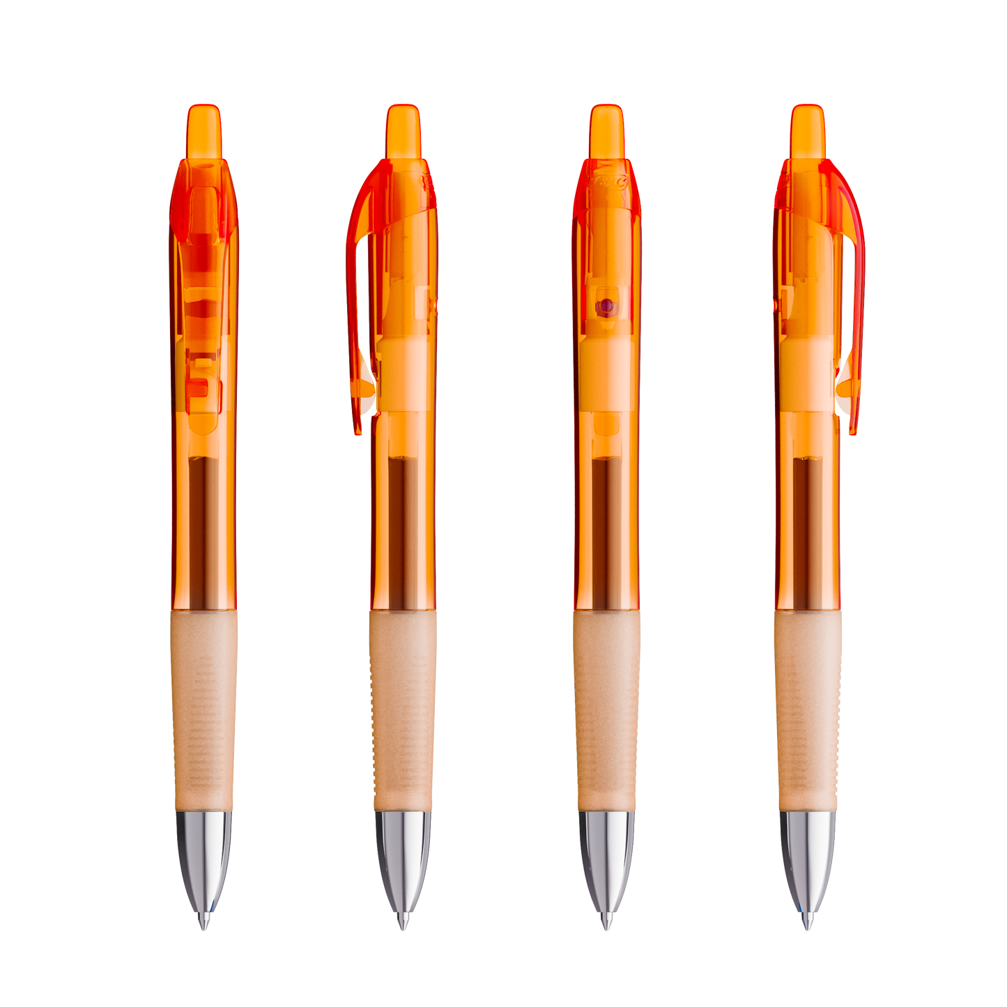 Orange Transparent / Orange Transparent / Encre Noire