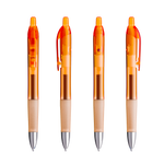 Orange Transparent / Orange Transparent / Encre Noire