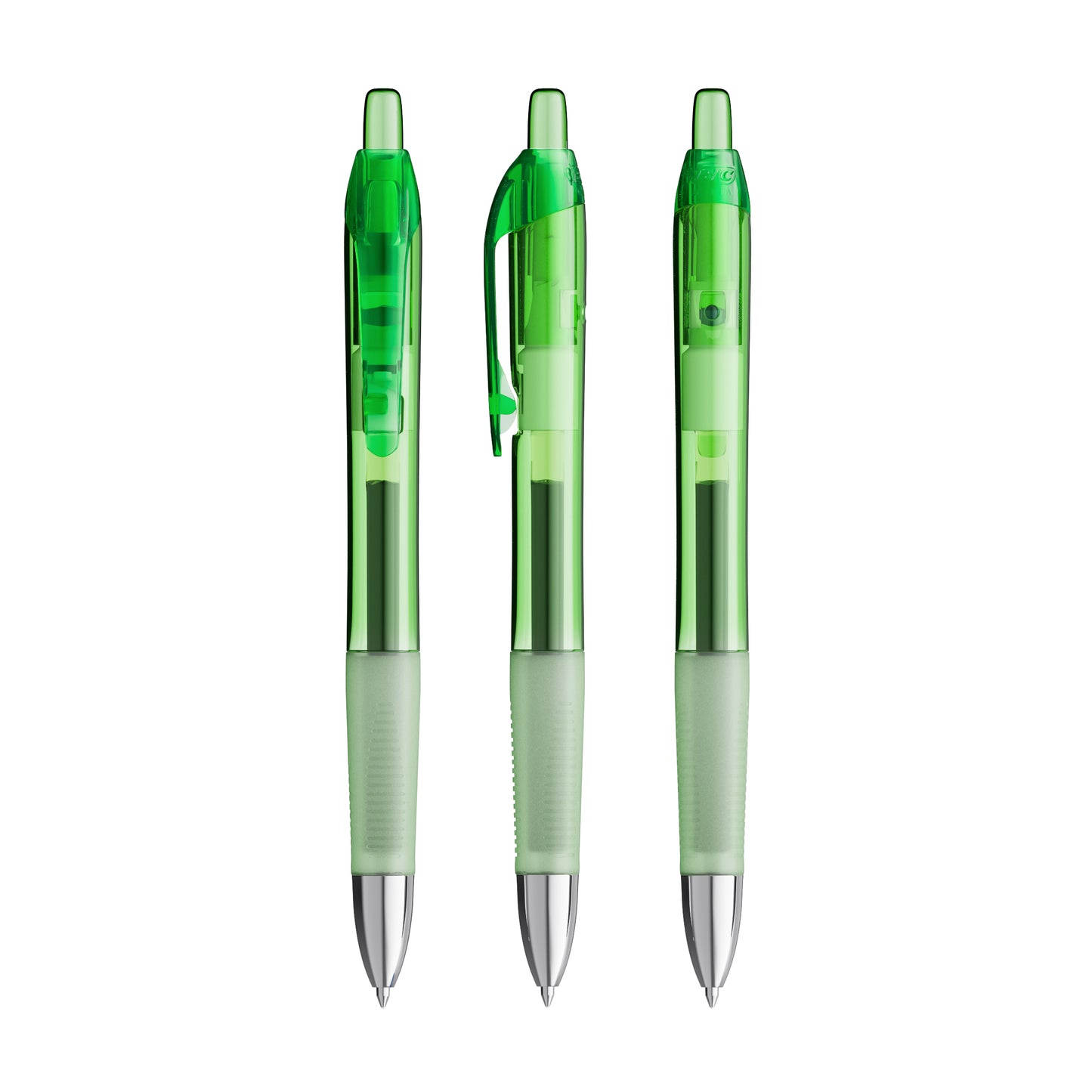 Vert Clair Transparent / Vert Clair Transparent / Encre Bleue
