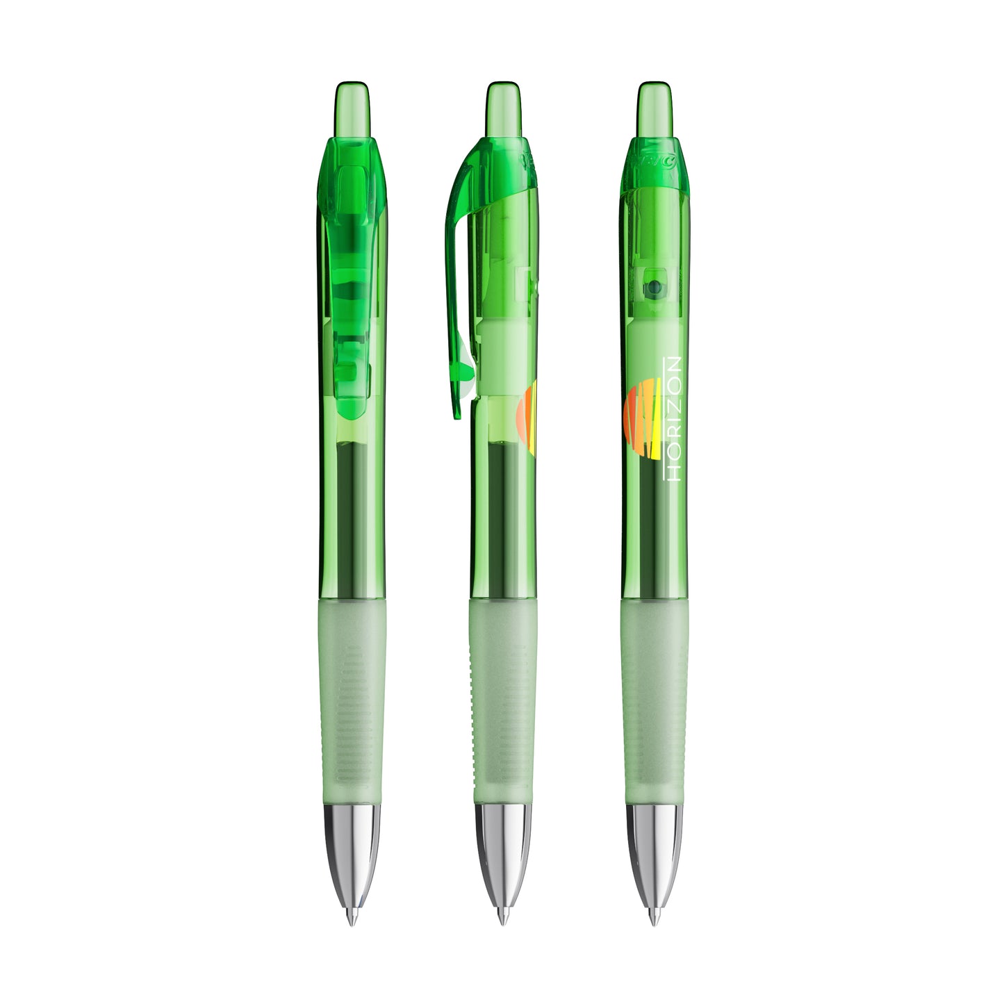 Vert Clair Transparent / Vert Clair Transparent / Encre Noire
