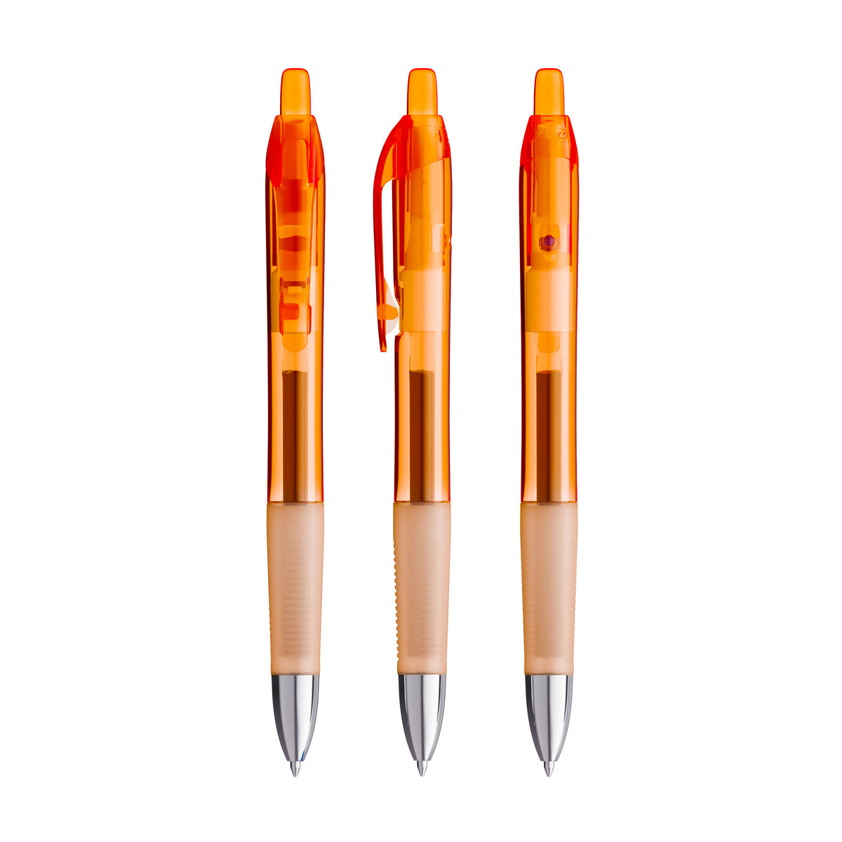 Orange Transparent / Orange Transparent / Encre Noire
