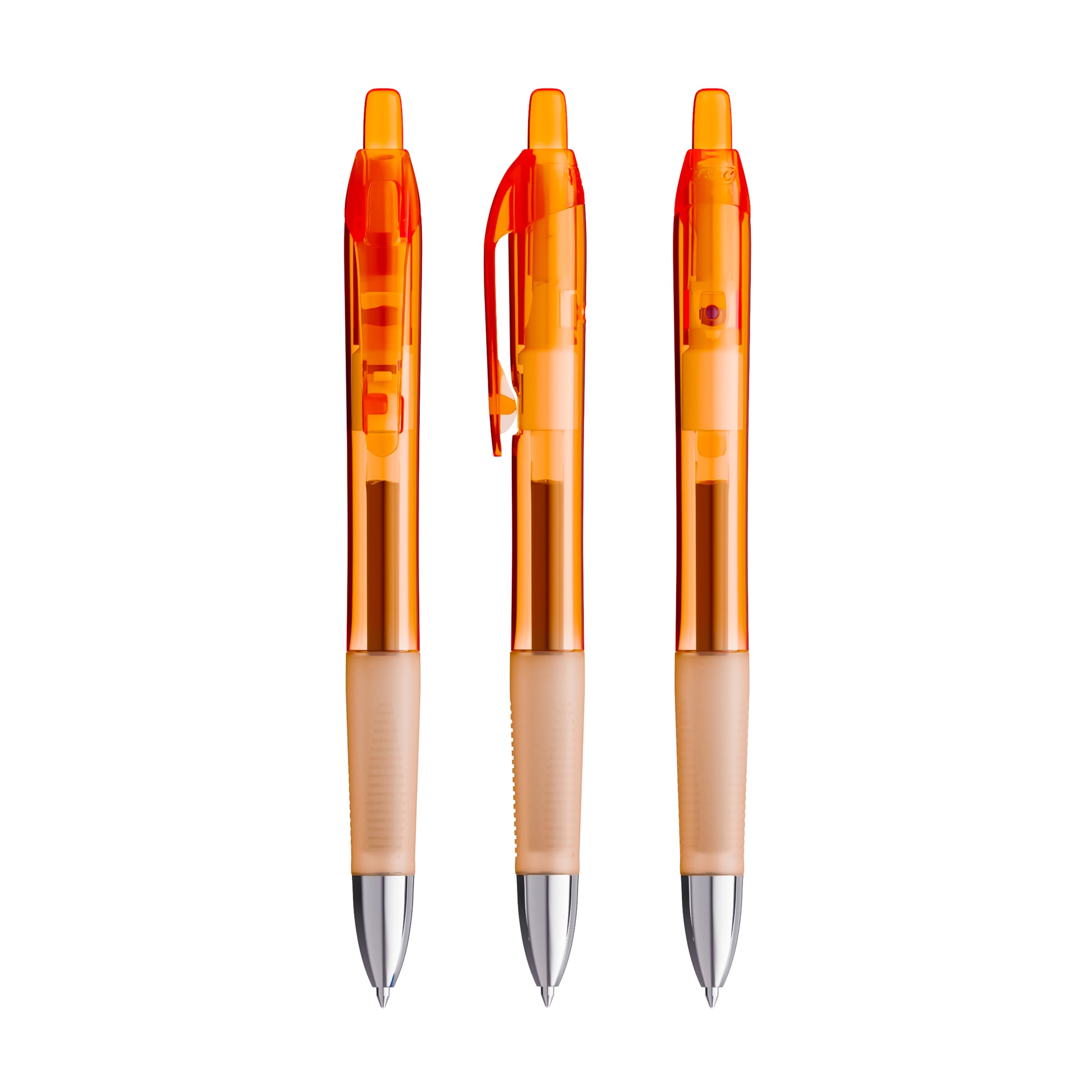 Orange Transparent / Orange Transparent / Encre Noire