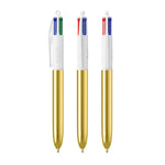 White/ Metallic Gold