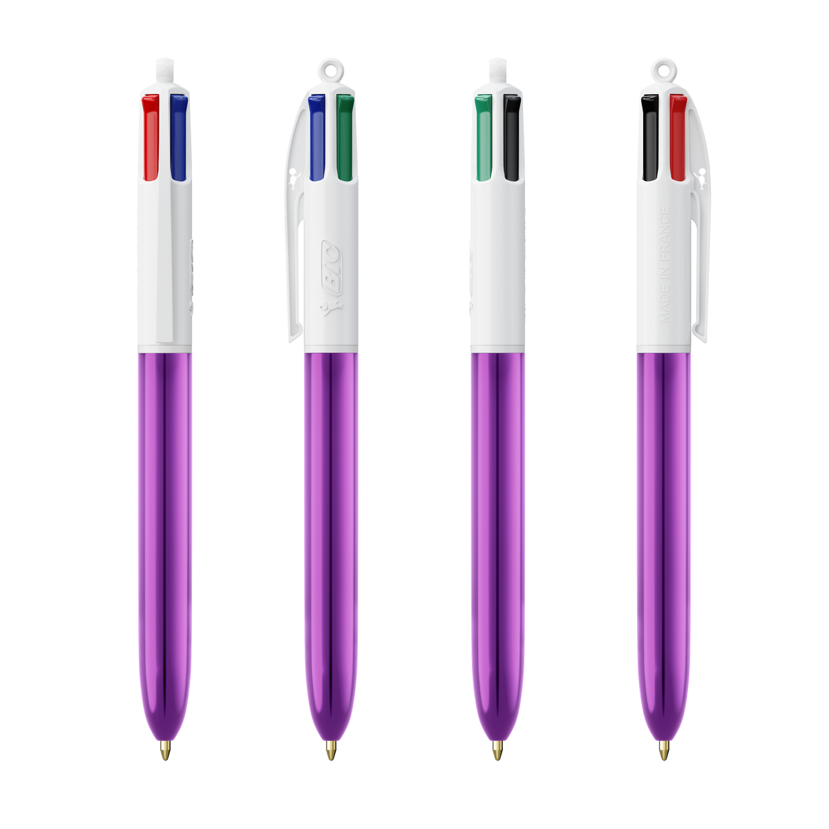 Blanc/Violet Metallique