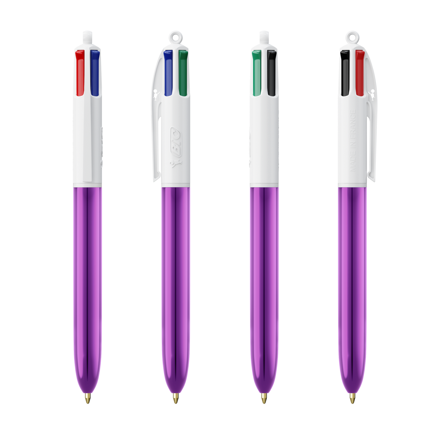 Blanc/Violet Metallique