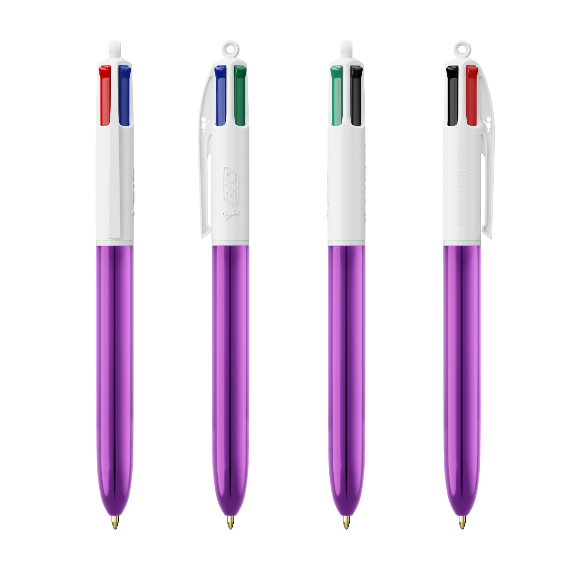 Blanc/Violet Metallique
