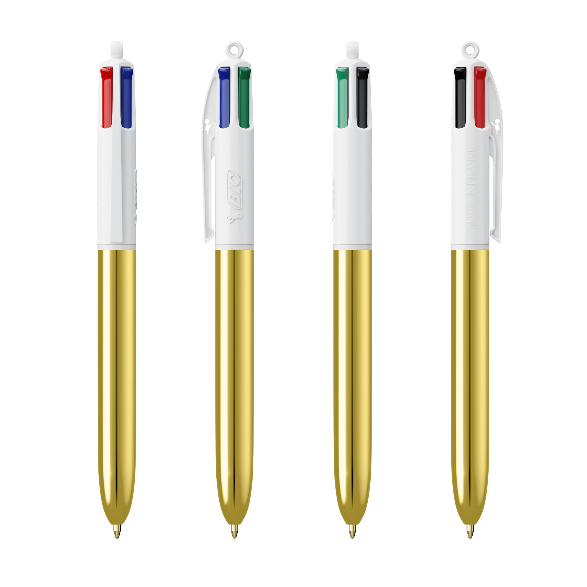 White/ Metallic Gold