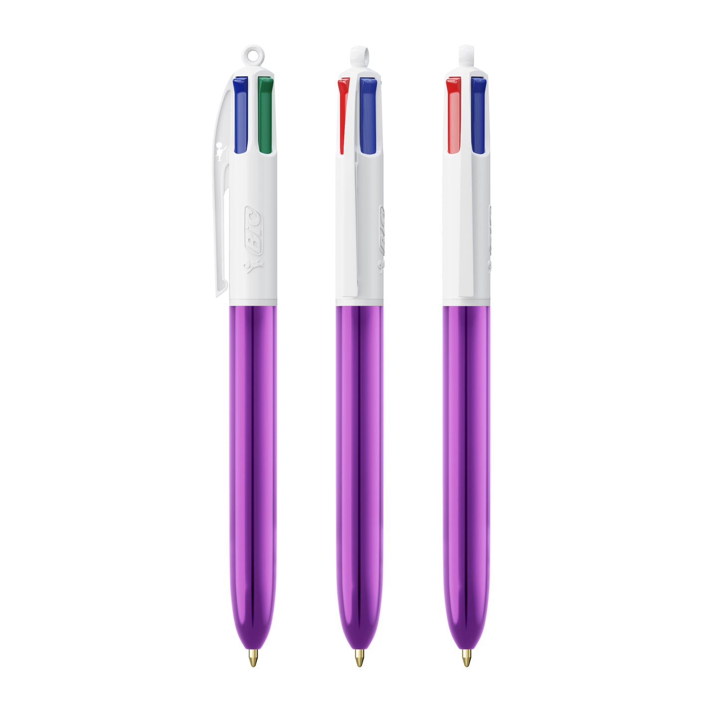 Blanc/Violet Metallique