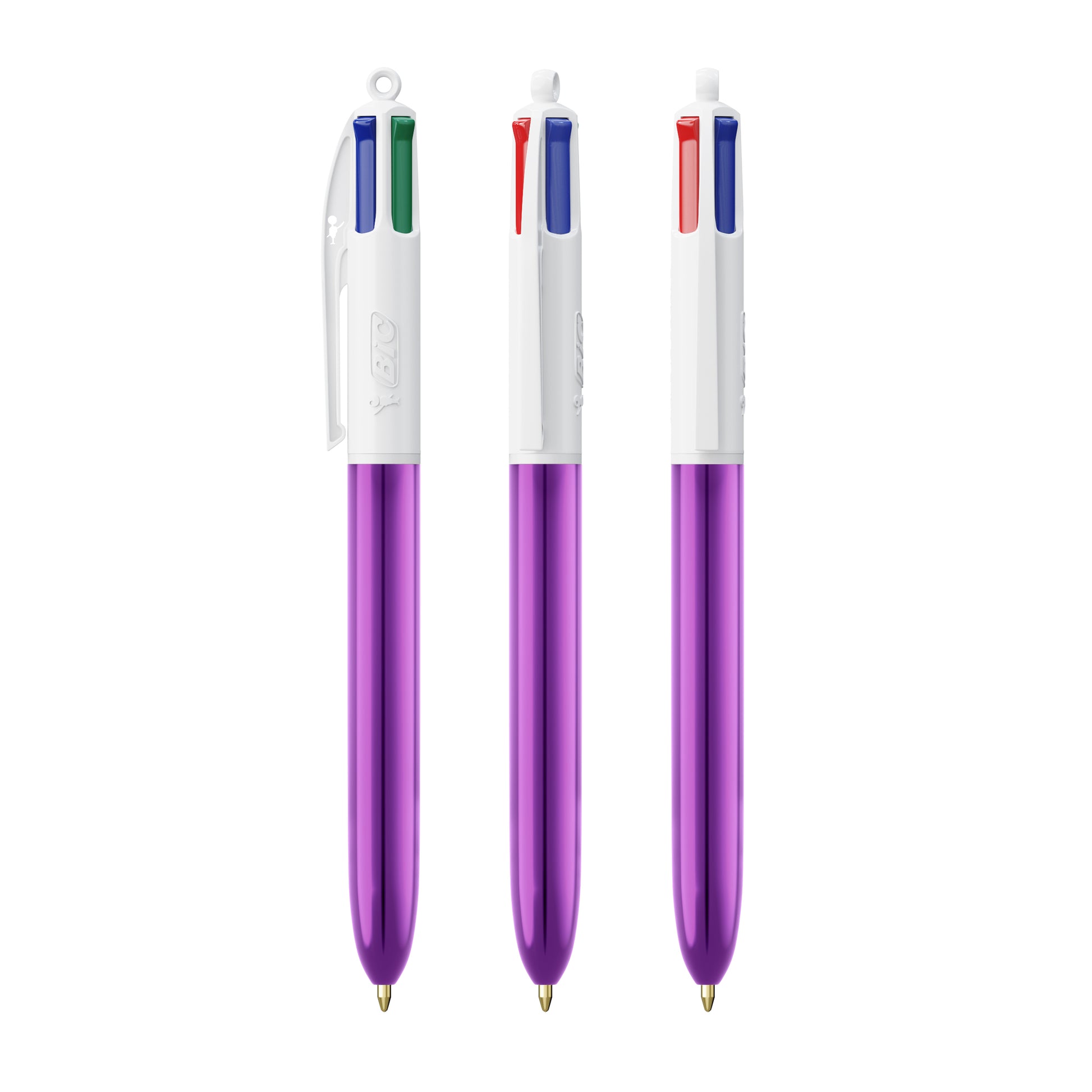 Blanc/Violet Metallique