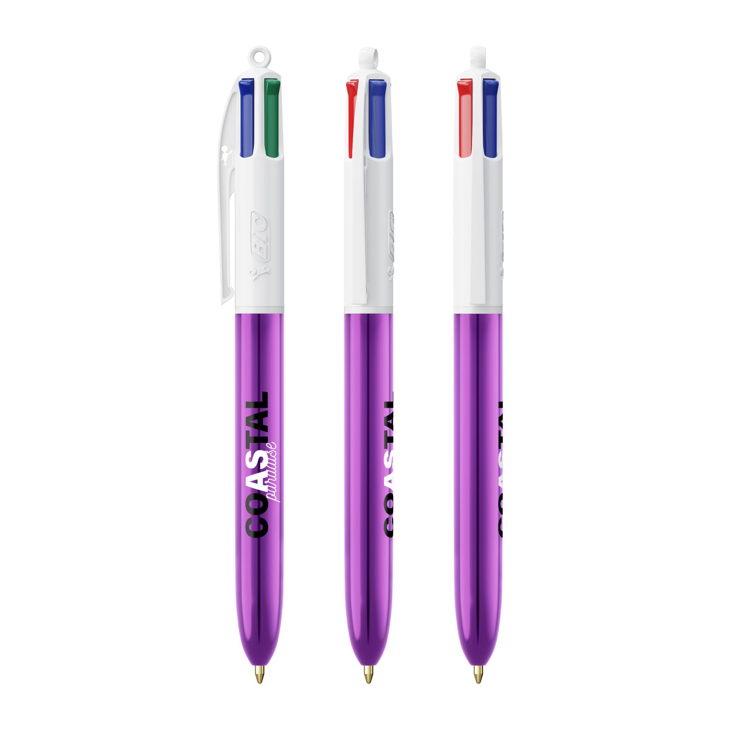 Blanc/Violet Metallique