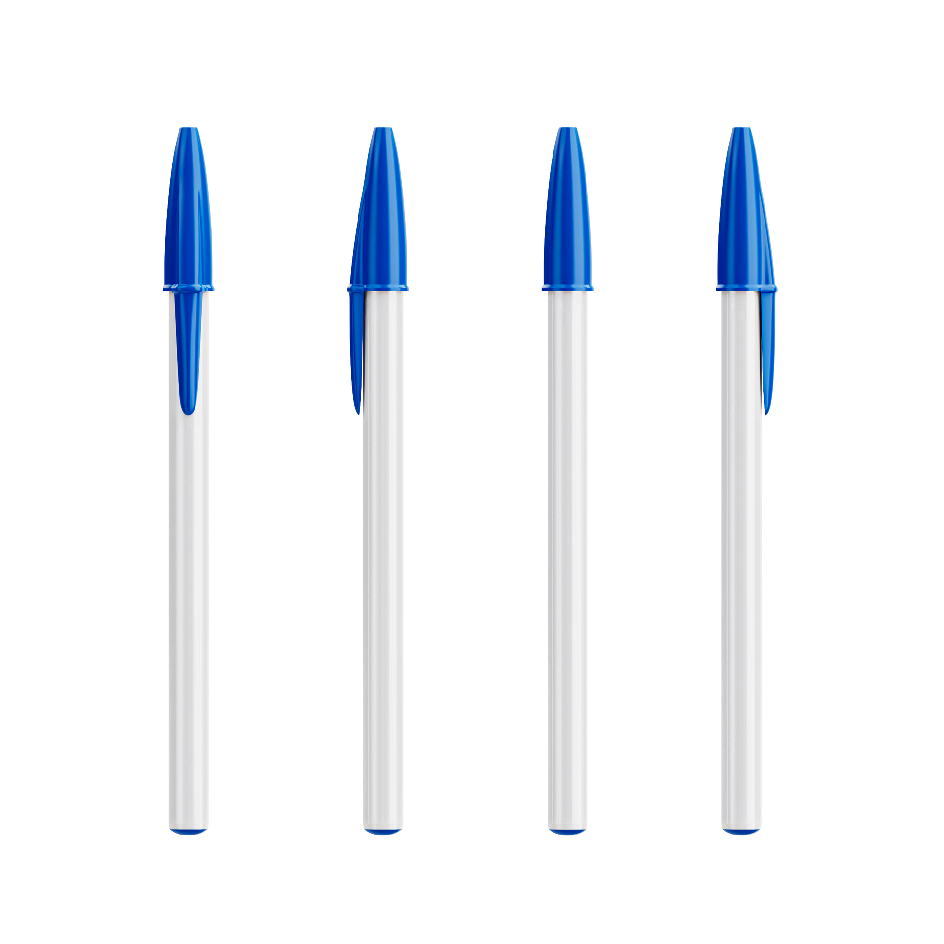 Blanc / Bleu / Encre Noire