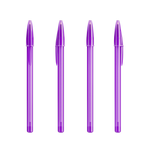 Violet Transparent / Violet Transparent /  Encre Noire